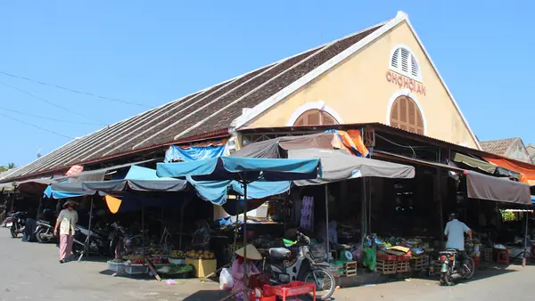 Le marché central de Hoi An, au Vietnam